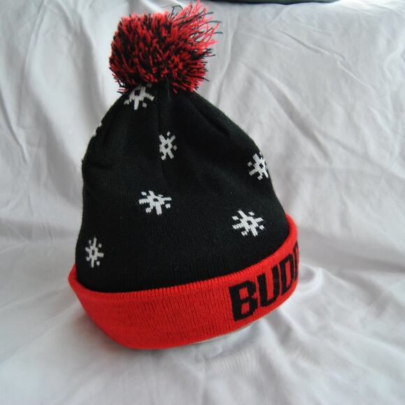 Buddy The Elf Winter Pom Black Red - Picture 2 of 8